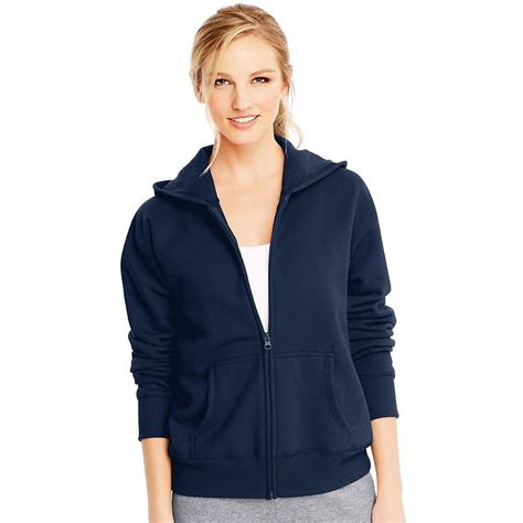 hanes women's crew neck sweatshirts|hanes zip up hoodies for women.